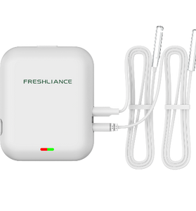 Bluetooth fridge and freezer temperature data logger with app monitoring