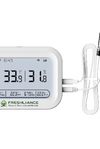 4G real-time temperature and humidity data logger with cloud alerts for remote monitoring