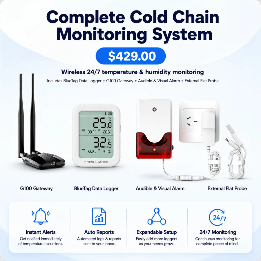 Complete Cold Chain Monitoring System