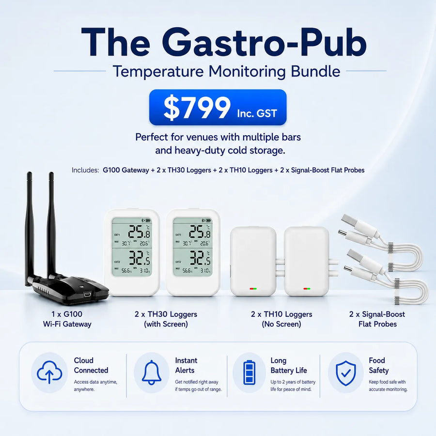 The Gastro-Pub Temperature Monitoring Bundle