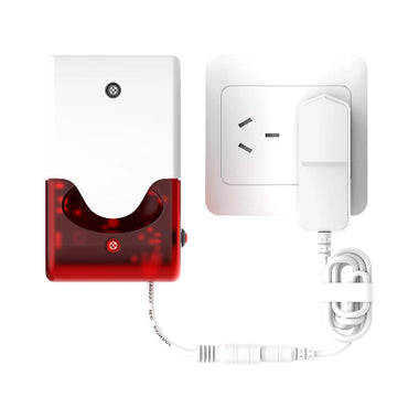 Fridge temperature alarm with audible and visual alerts for food safety