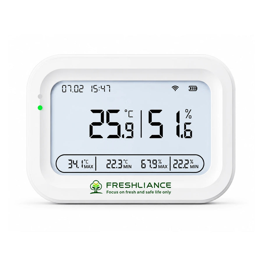 Climate Guard 24/7: Standalone Rechargeable Wireless Logger COEUS (WiFi / 4G - Standard)