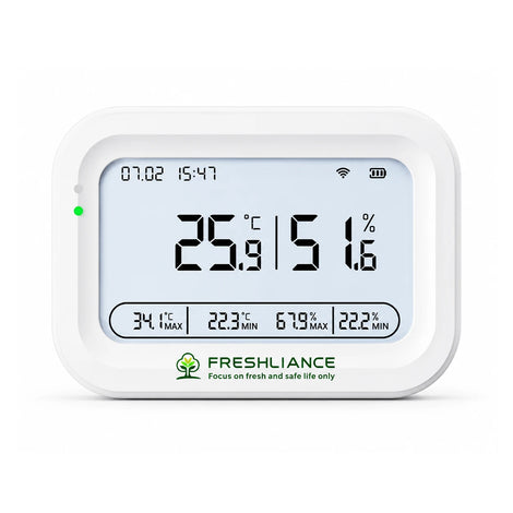 Climate Guard 24/7: Standalone Rechargeable Wireless Logger COEUS (WiFi / 4G - Standard)