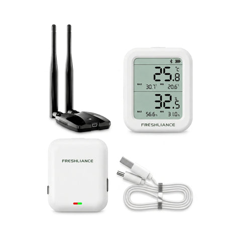 Climate Guard 24/7: Dual-Zone Wireless Monitoring Kit